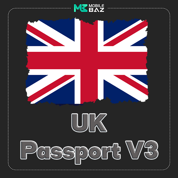 Uk passport editable PSD