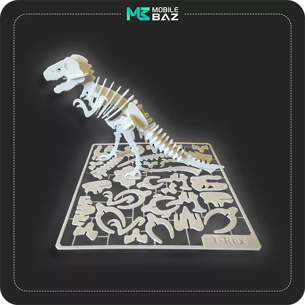 T-Rex Dinosaur Skeleton Puzzle – 3D Printable STL File