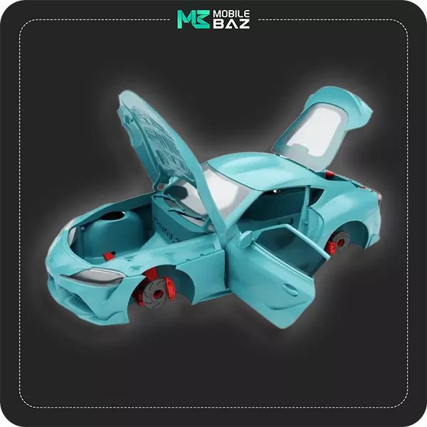 Toyota Supra 3D Model – STL File for 3D Printing