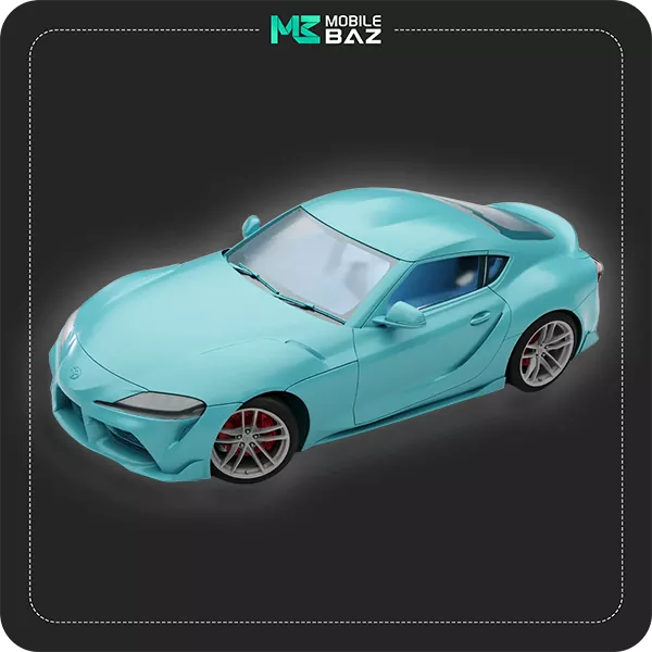 Toyota Supra 3D Model – STL File for 3D Printing - Image 2