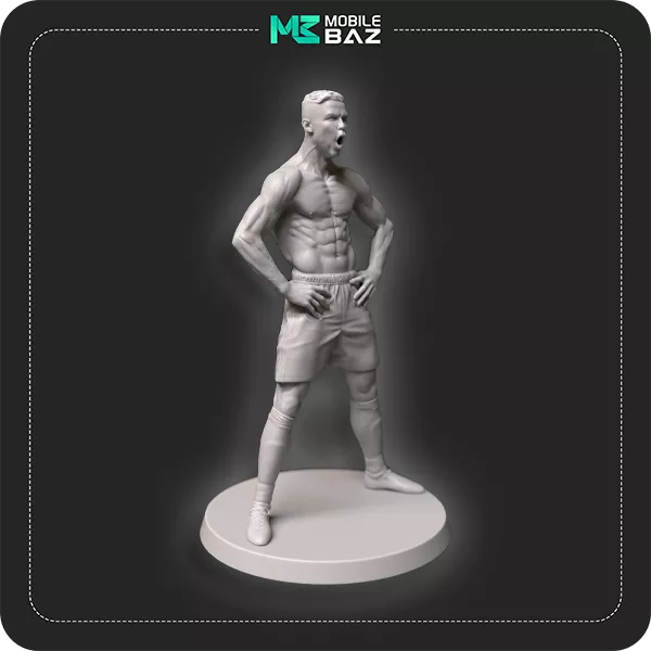 Cristiano Ronaldo 3D Model STL