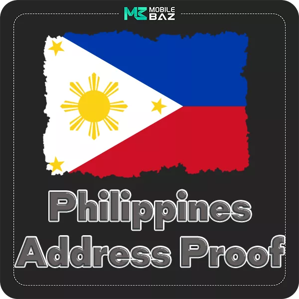 Philippines Proof Address PSD Template