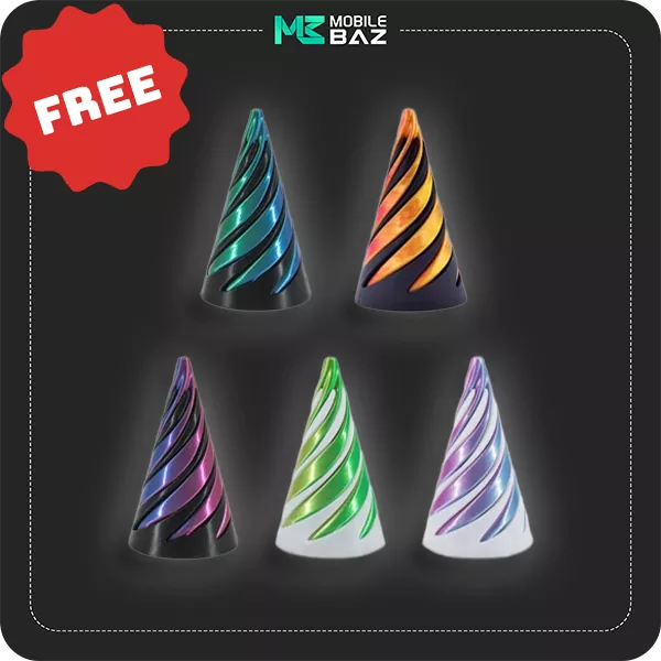 Spiral Cone Spinner 3D Model STL File